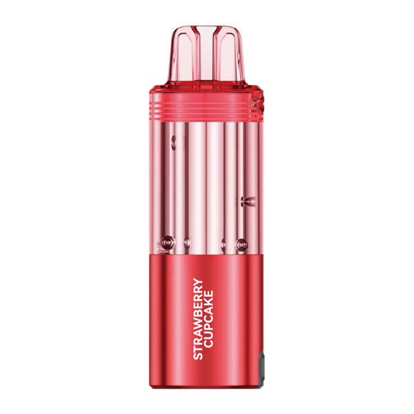 A close-up image of a purse vape name device with labeled parts including mouthpiece, airflow vent, and branding, with descriptive alt text about purse vape name features