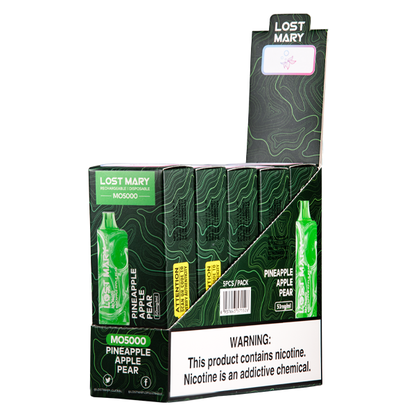 Close-up of a high-performance foger battery showing safety certification icons and sleek, compact design