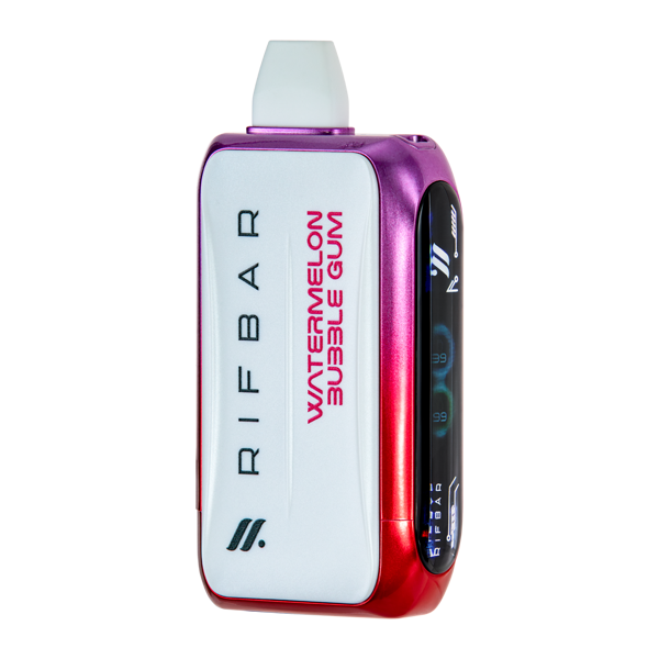 A person holding a purse vape name device in their hand next to a small purse, showing scale and portability