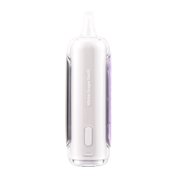 Infographic showing proper foger vape battery cleaning technique with cotton swab and contact points highlighted