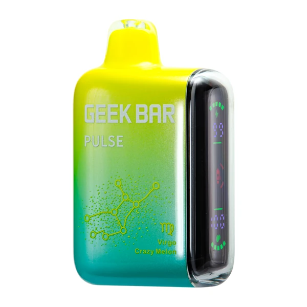 chart comparing puff counts and flavor ratings of cola slush geek bar versus blue razz ice and frozen watermelon variants