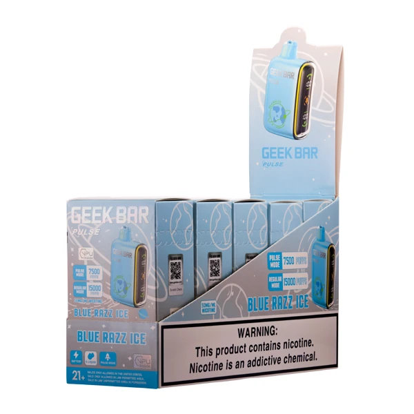 Blue Razz Ice Geek Bar Pulse