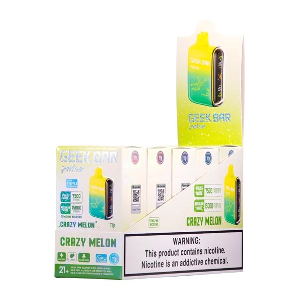 Crazy Melon Geek Bar Pulse