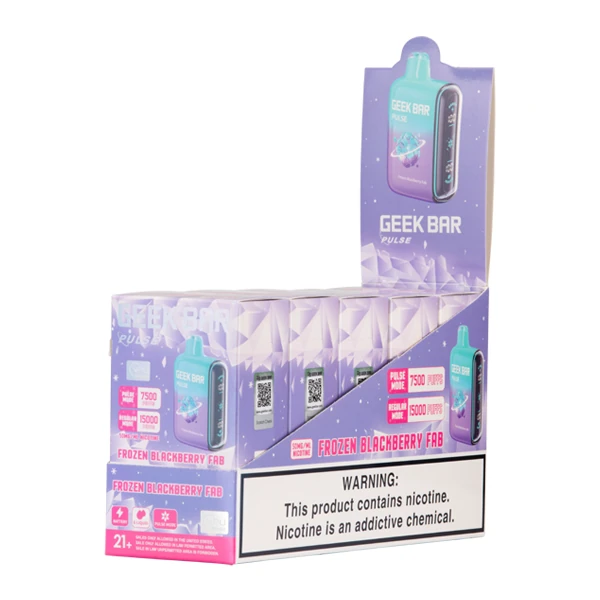 Frozen Blackberry Fab Geek Bar Pulse (Frozen Edition)