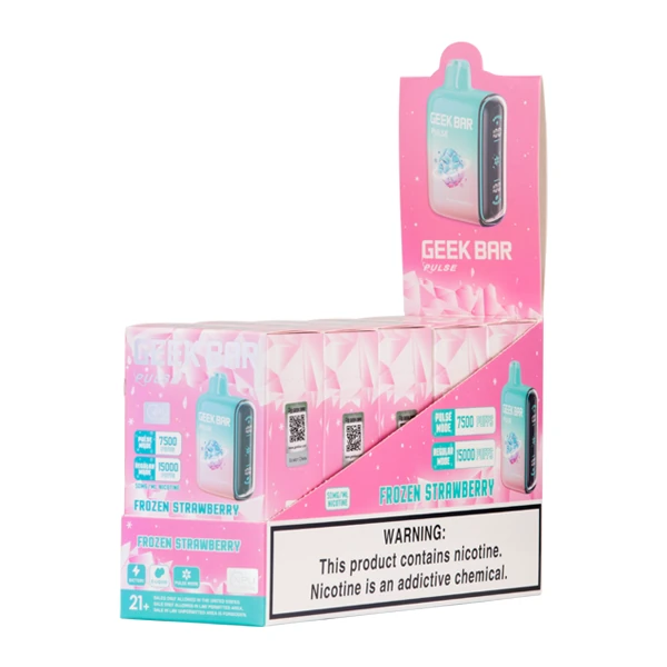 Frozen Strawberry Geek Bar Pulse (Frozen Edition)