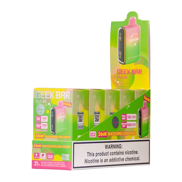 Sour Watermelon Drop Geek Bar Pulse
