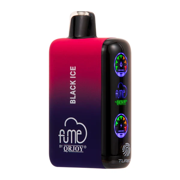 blue rancher b pop foger device close-up showing mesh coil and e-liquid chamber