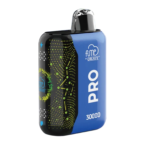 fogger vape pink and blue flavor Blue Razz Ice FUME PRO 30K device
