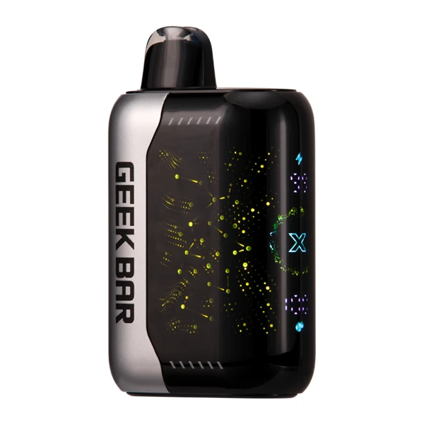 A happy user enjoying a modern nicotine-free device instead of marbolo gold