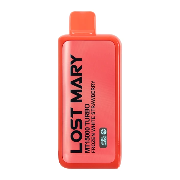 Frozen White Strawberry Lost Mary MT15000 Turbo