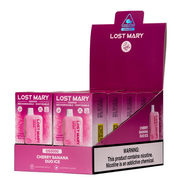 Cherry Banana Duo Ice Lost Mary OS5000