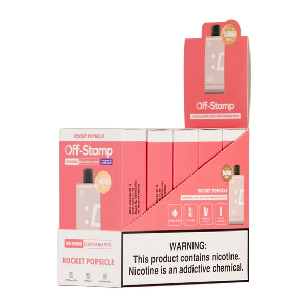 Rocket Pop OFF STAMP SW16000 Disposable