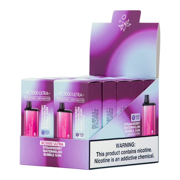Strawberry Watermelon Bubble Gum BC5000 Ultra
