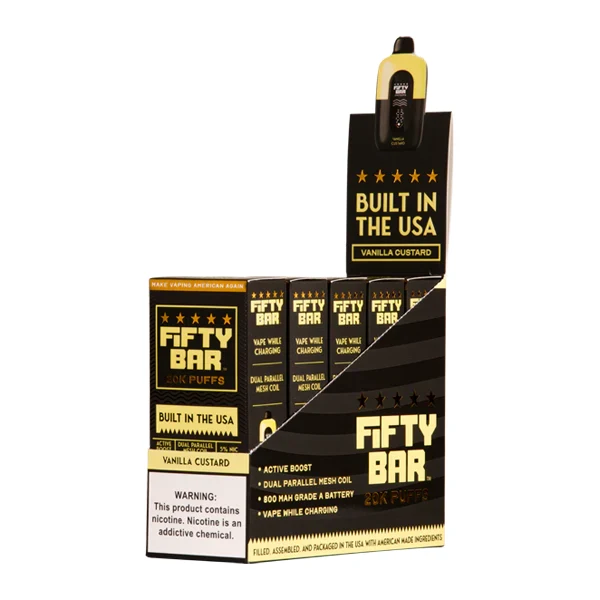 Vanilla Custard Fifty Bar 20K