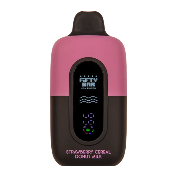 Strawberry Cereal Donut Milk Fifty Bar 20K