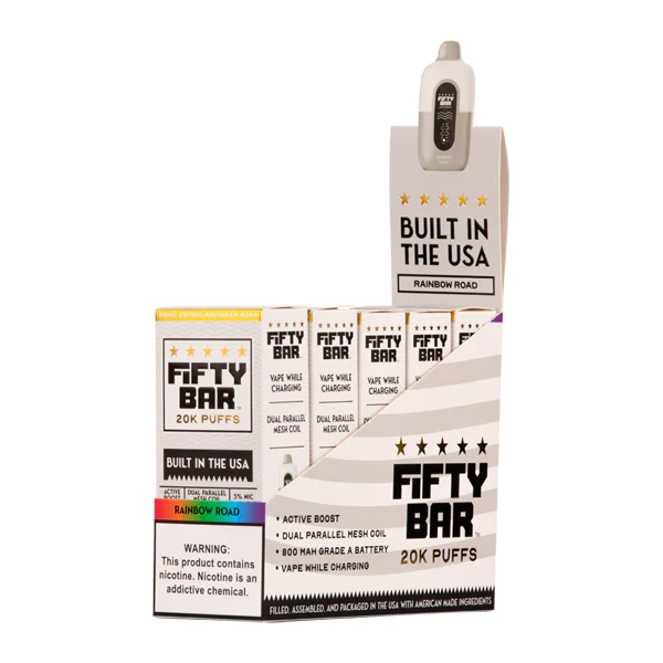 Rainbow Road Fifty Bar 20K
