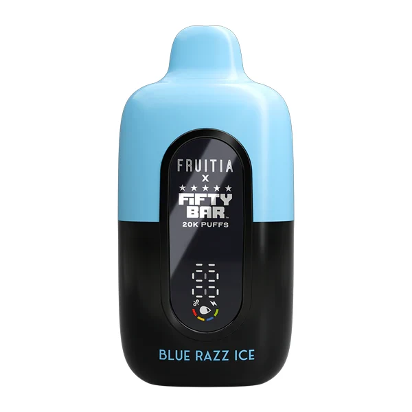 Blue Razz Ice FRUITIA X Fifty Bar 20K