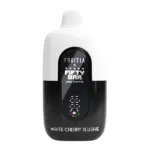 White Cherry Slushie FRUITIA X Fifty Bar 20K