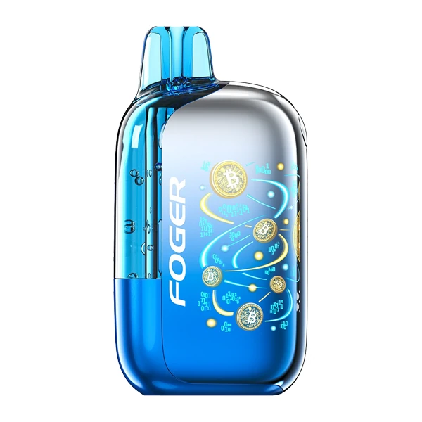 foger nicotine percentage displayed on Blue Razz Ice FOGER BIT 35K