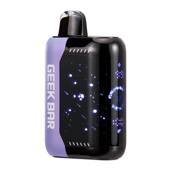 geek slush Grape Slush Edition device showing packaging and features