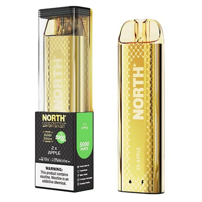 gold north bar North Habibi Disposable Vape 5000 Puffs 5K