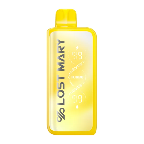 pixi vape Yellow Pixy Lost Mary MT35K Turbo device in colorful packaging