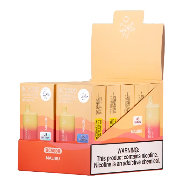 Two Lost Mary MT15000 devices side by side — one 5% label and one Zero Nicotine label — showing the range of options related to how much nicotine is in a lost mary mt15000